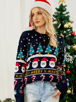 Christmas Tree Jumper Snowman Sweater