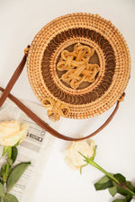 Rattan hand-woven fine woven bag