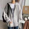 Autumn And Winter Trends And Casual Ins Hong Kong Wind Couples High Street Loose Hooded Jacket