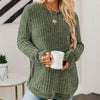 Shiying Green Thickened Jumper Female