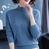 PEONFLY Turtleneck Sweater Autumn Winter Knitted Pullovers Women Sweaters Casual Loose Long Sleeve Solid Color Female Jumper
