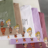 Hirsionsan Gothic Printed Women T Shirt 100% Cotton Short Sleeve Cartoon Graphic Female Soft Top Jumper Female Cusual Tees