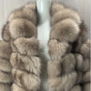 Detachable Real Fox Fur Jacket for Women, Detachable Vest, Removable Transform, Thick Warm Coat, Solid Fur Jacket, Luxury Fashio
