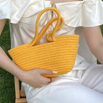 Cotton Rope Woven Basket Childrens Woven Bag