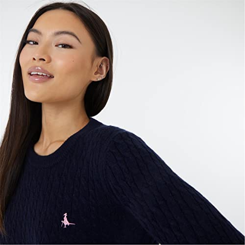 Tinsbury Merino Wool Cable Knitted Jumper